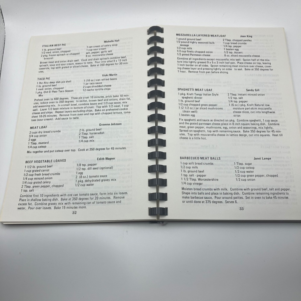 Archdale‎ Trinity Commemorative Cookbook Bush Hill 1986 Recipes Vintage Southern - Picture 4 of 9